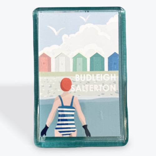 Budleigh Salterton Fridge Magnet - various styles