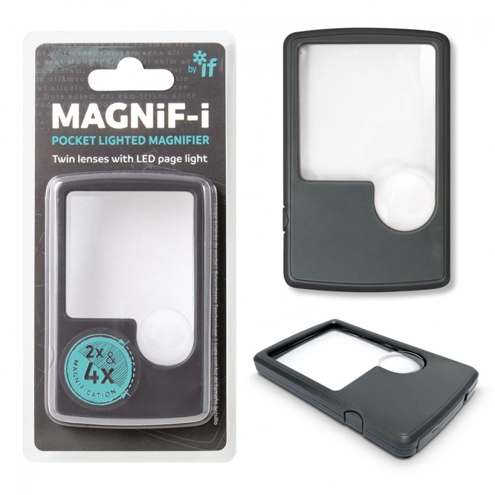 MAGNiF-i Pocket Lighted Magnifier