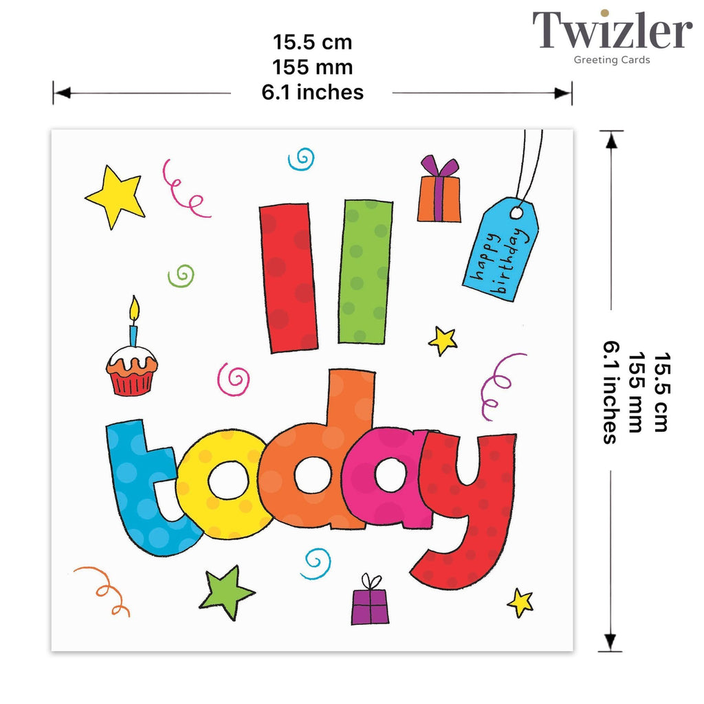Age 11 Birthday Card