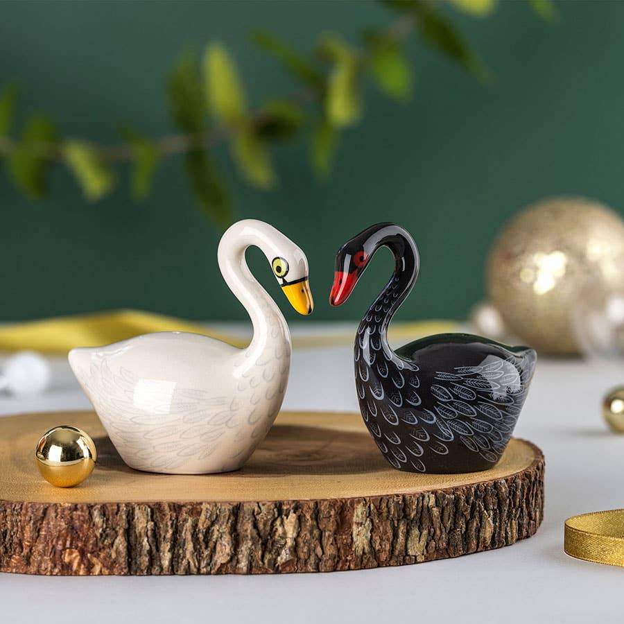 Swan Salt & Pepper Shaker | Hannah Turner