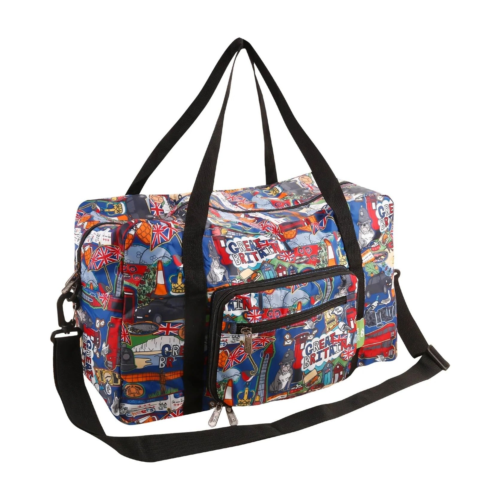 Recycled Cabin Holdall Bag Great Britain Navy