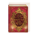 Storybook Dorian Grey Birthday Card