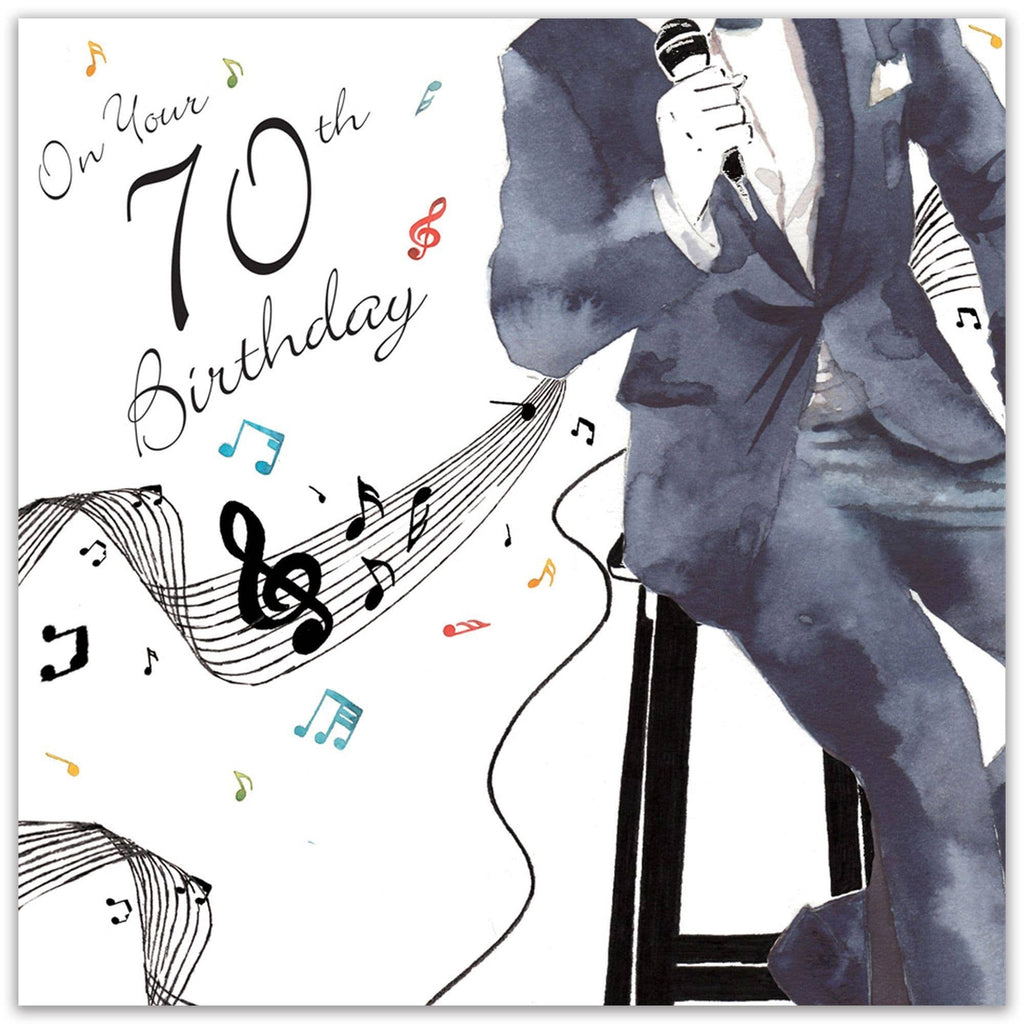 70th Birthday Card For Him