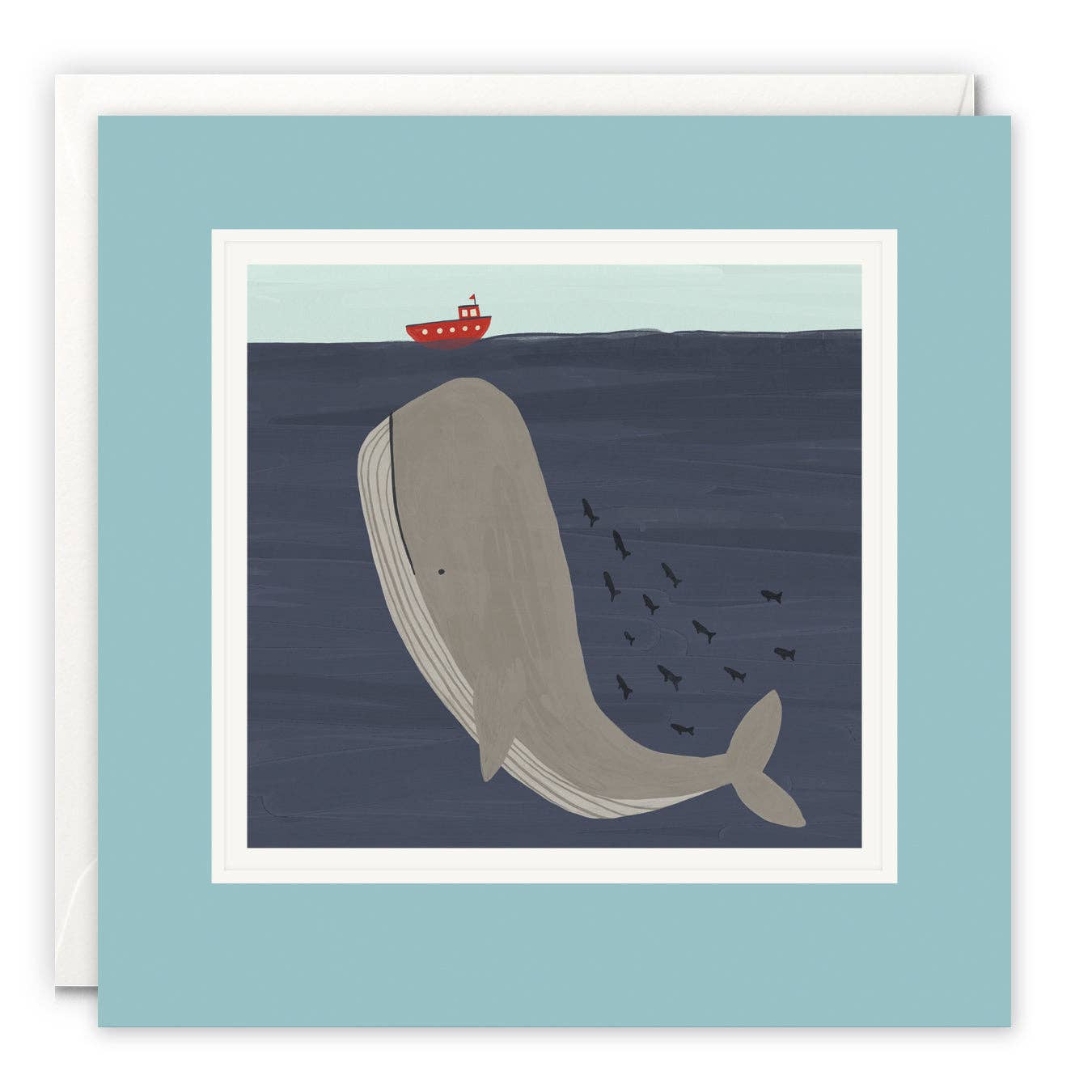 Whale Blank Art Card - Paintworks