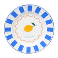 Lemon Enamel Plate - 25cm