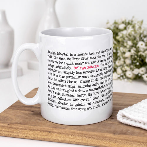 Budleigh Salterton - Wise  words mug