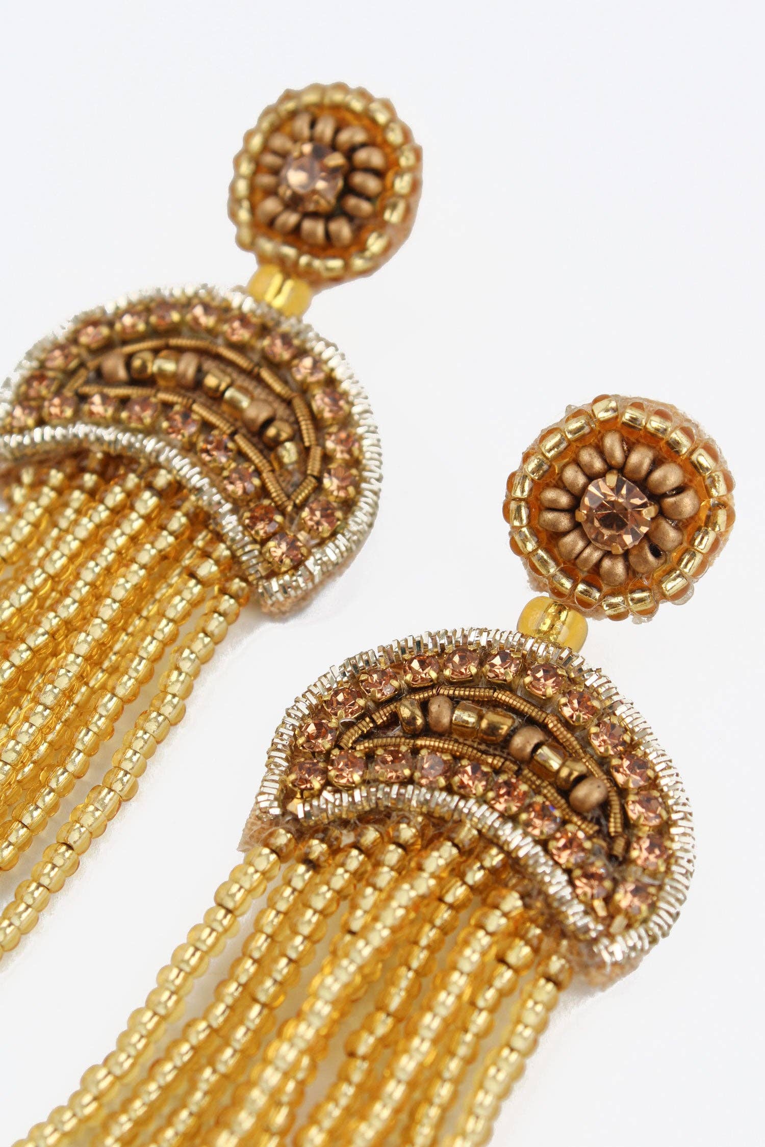 Jellyfish Gold Earrings