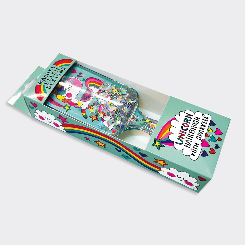 Blue Unicorn Children's Hair Brush