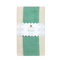Green Stripe Cotton XL Tablecloth - 160cm x 250cm