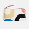 Caroline Gardner Multi Loop Padded Zip Pouch