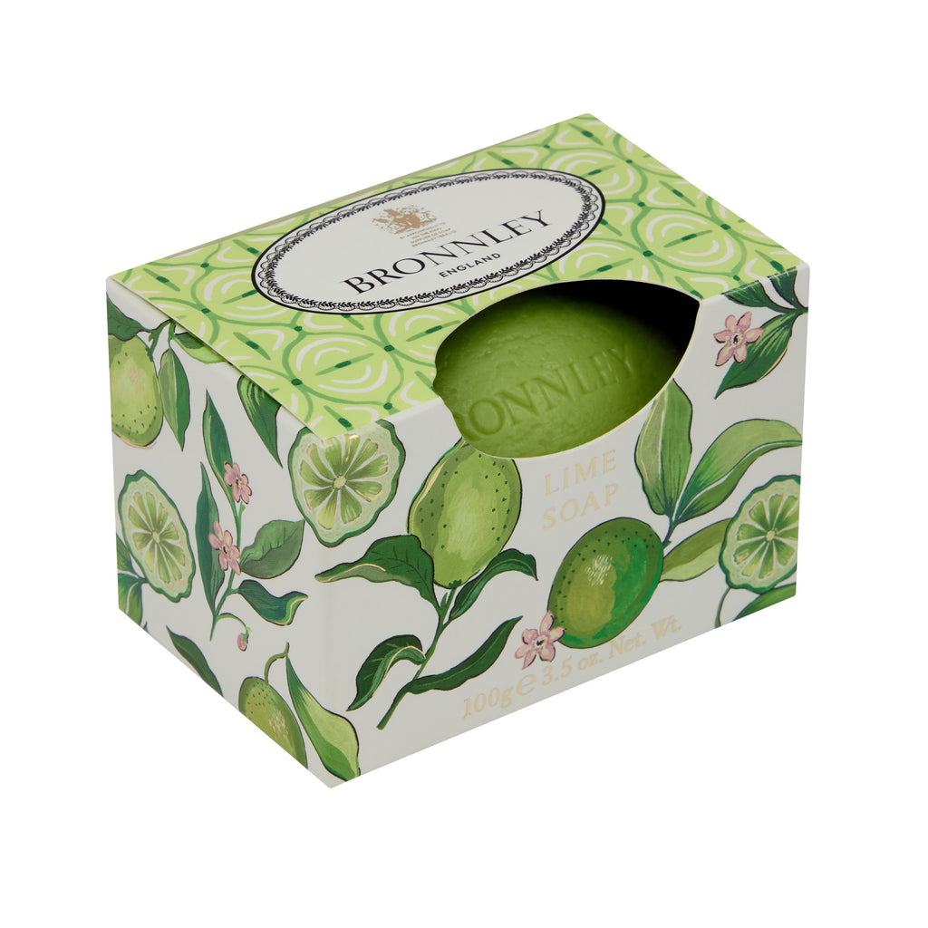 Bronnley Lime Soap - 100g