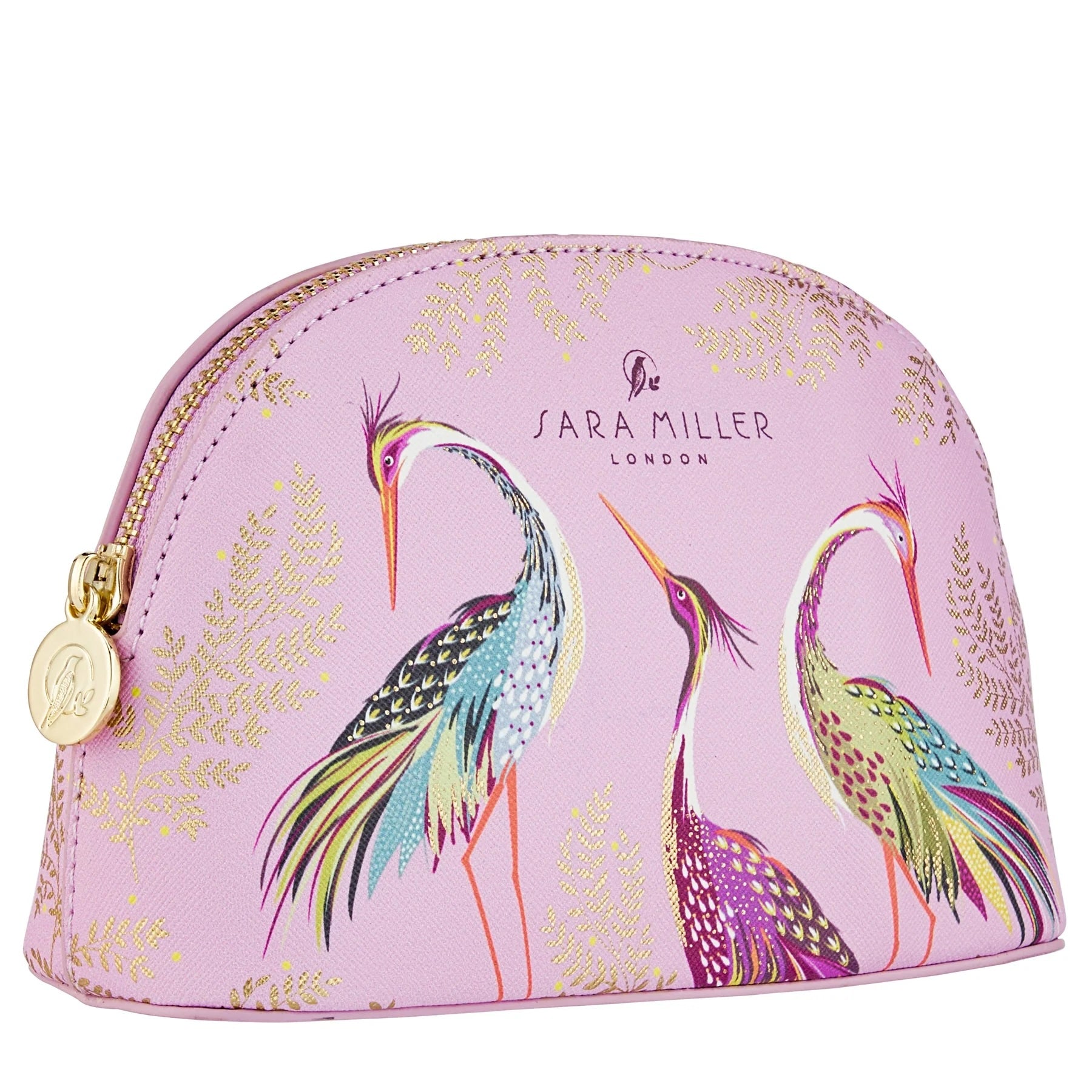 Sara Miller Haveli Garden Small Pink Cosmetic Bag
