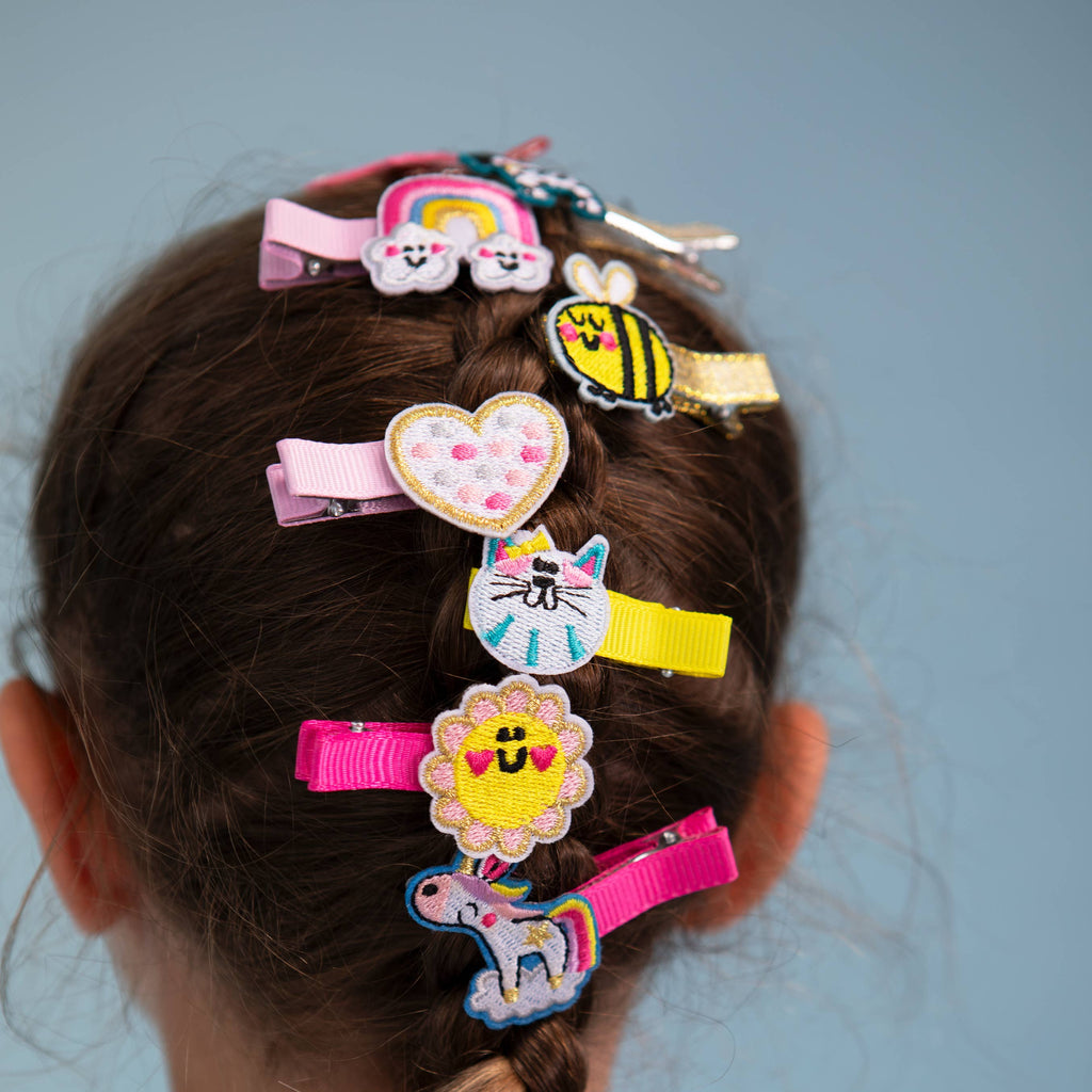 Kid’s Hair Clips - Hearts (Set of 2)