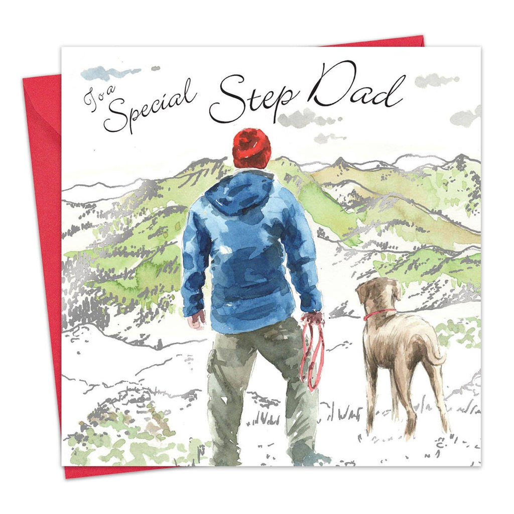 Special Step Dad Birthday Card