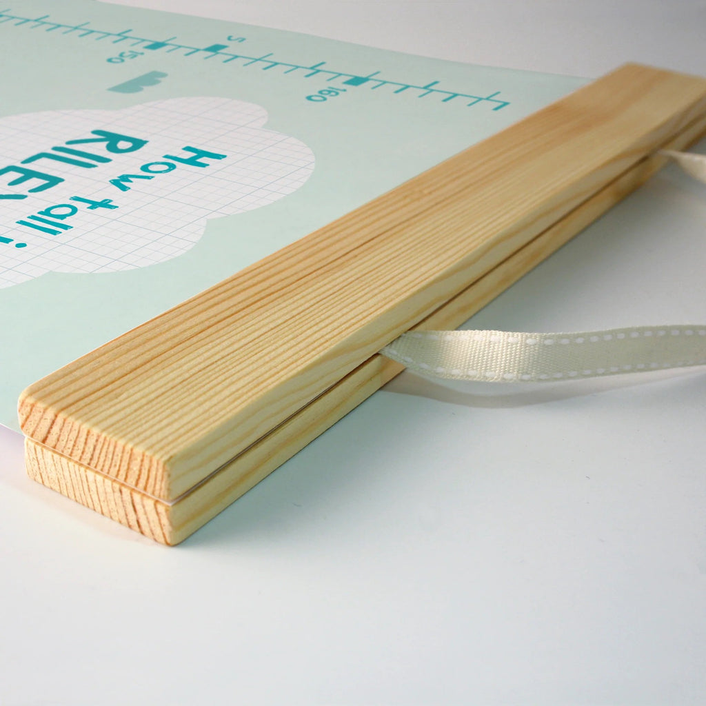 As Tall As - Canvas and Wood Height Chart