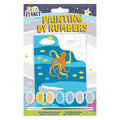 Craft Planet Underwater Paint By Numbers Kit