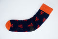 Doris and Dude Navy Lobster Socks UK 7 to 11