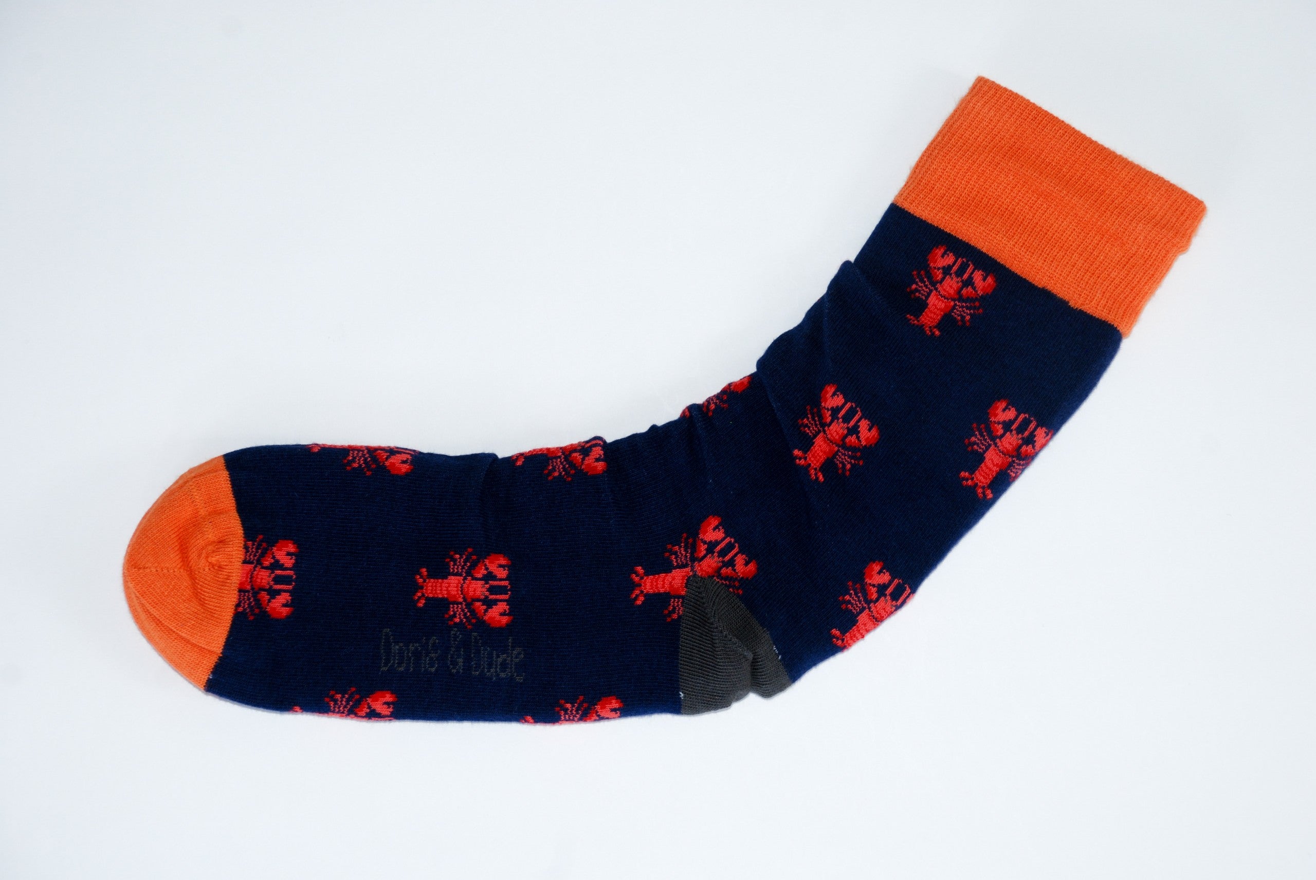Doris and Dude Navy Lobster Socks UK 7 to 11