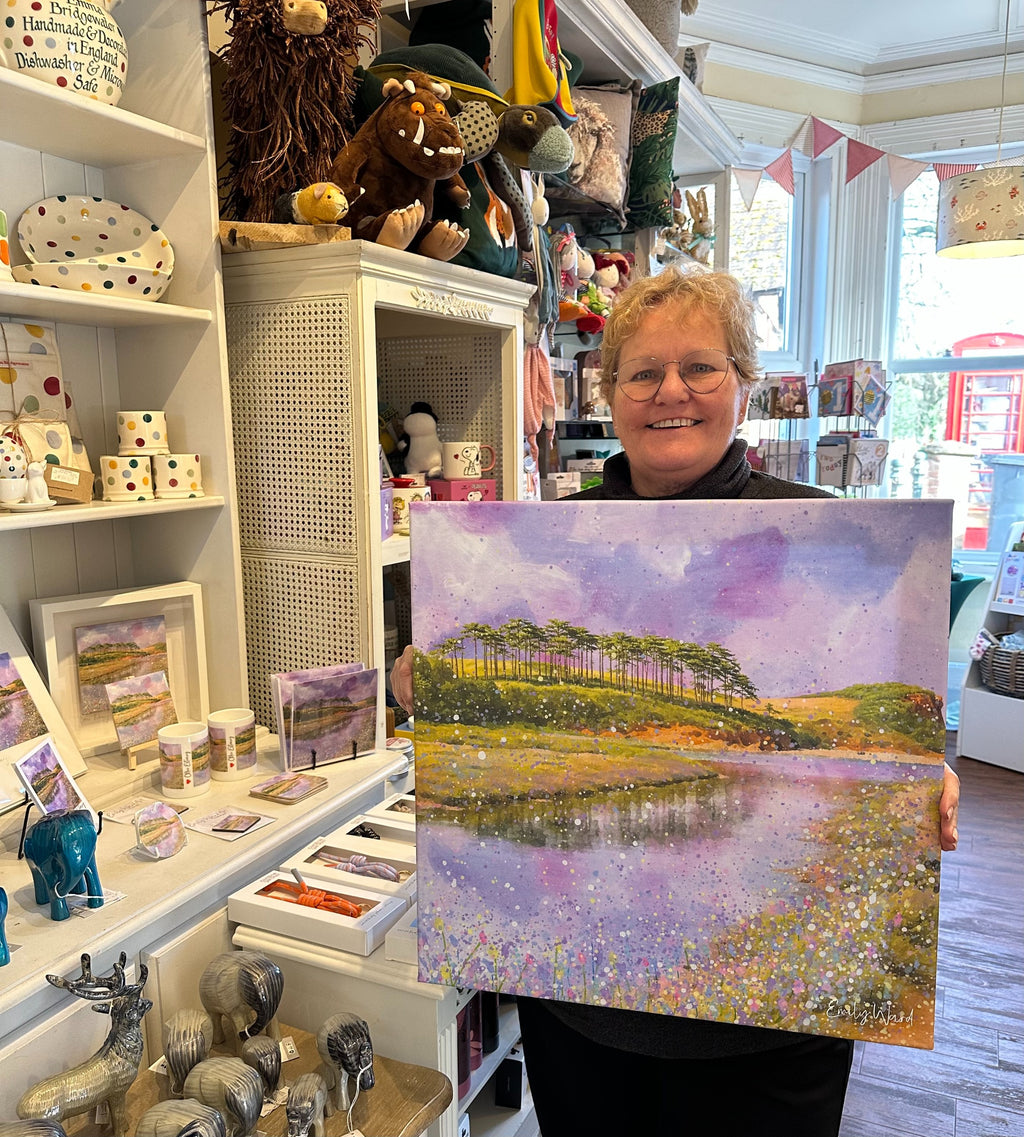 Otter Estuary Canvas Print (50cm x 50cm)