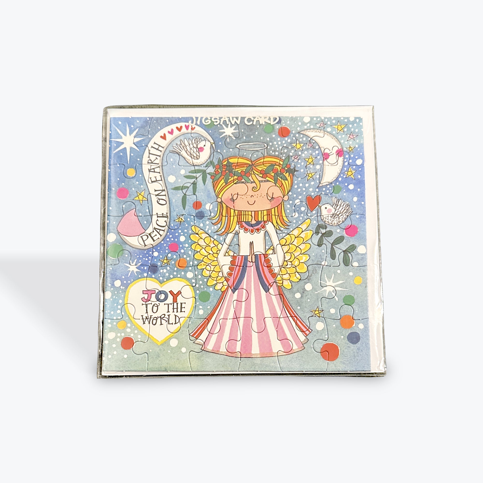 Joy to the World Jigsaw Card