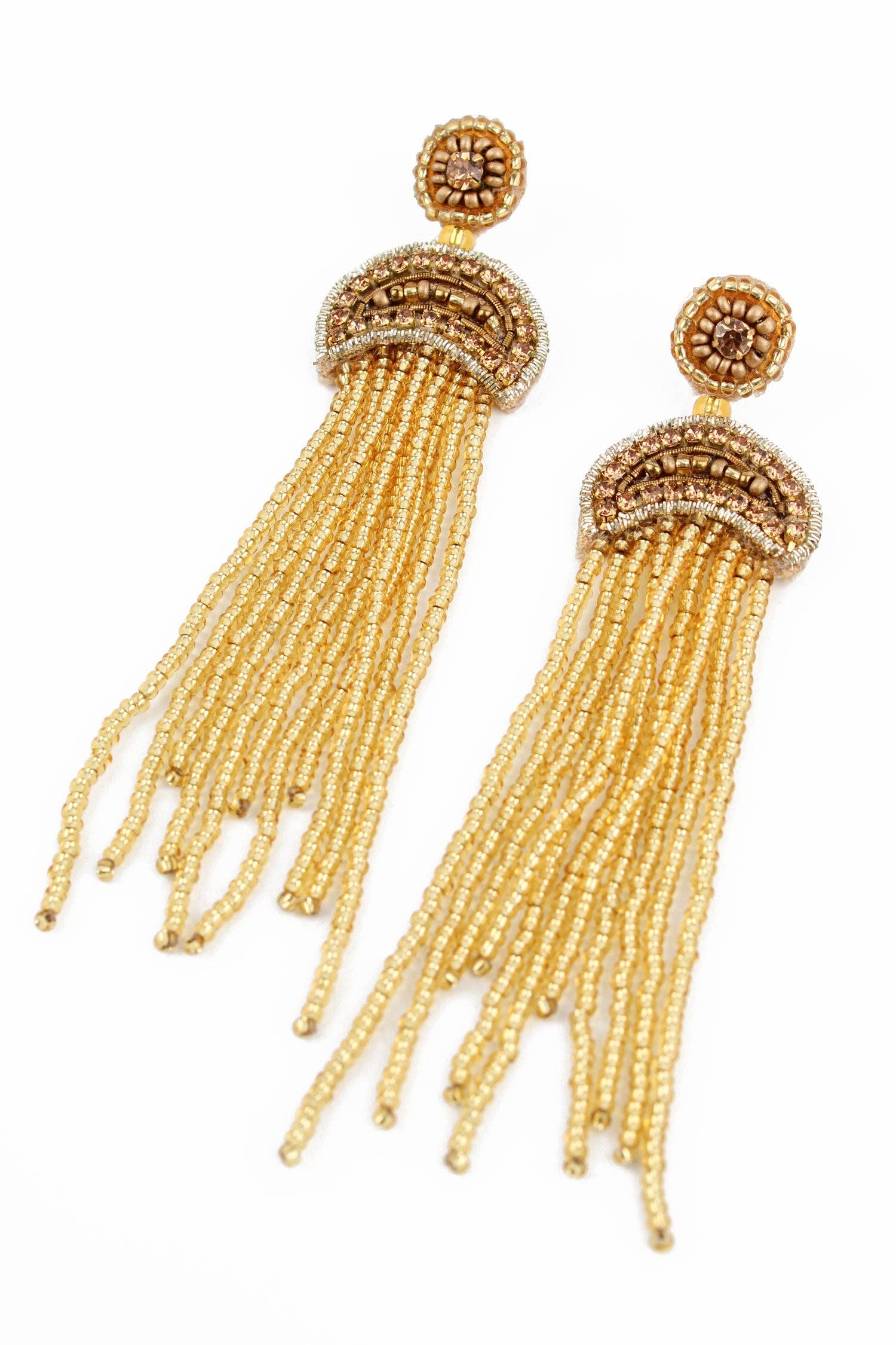 Jellyfish Gold Earrings