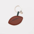 Brown Rugby Ball Keyring