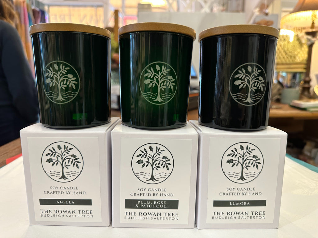Rowan Tree Double Wick Candle - Luxe Collection (Green)