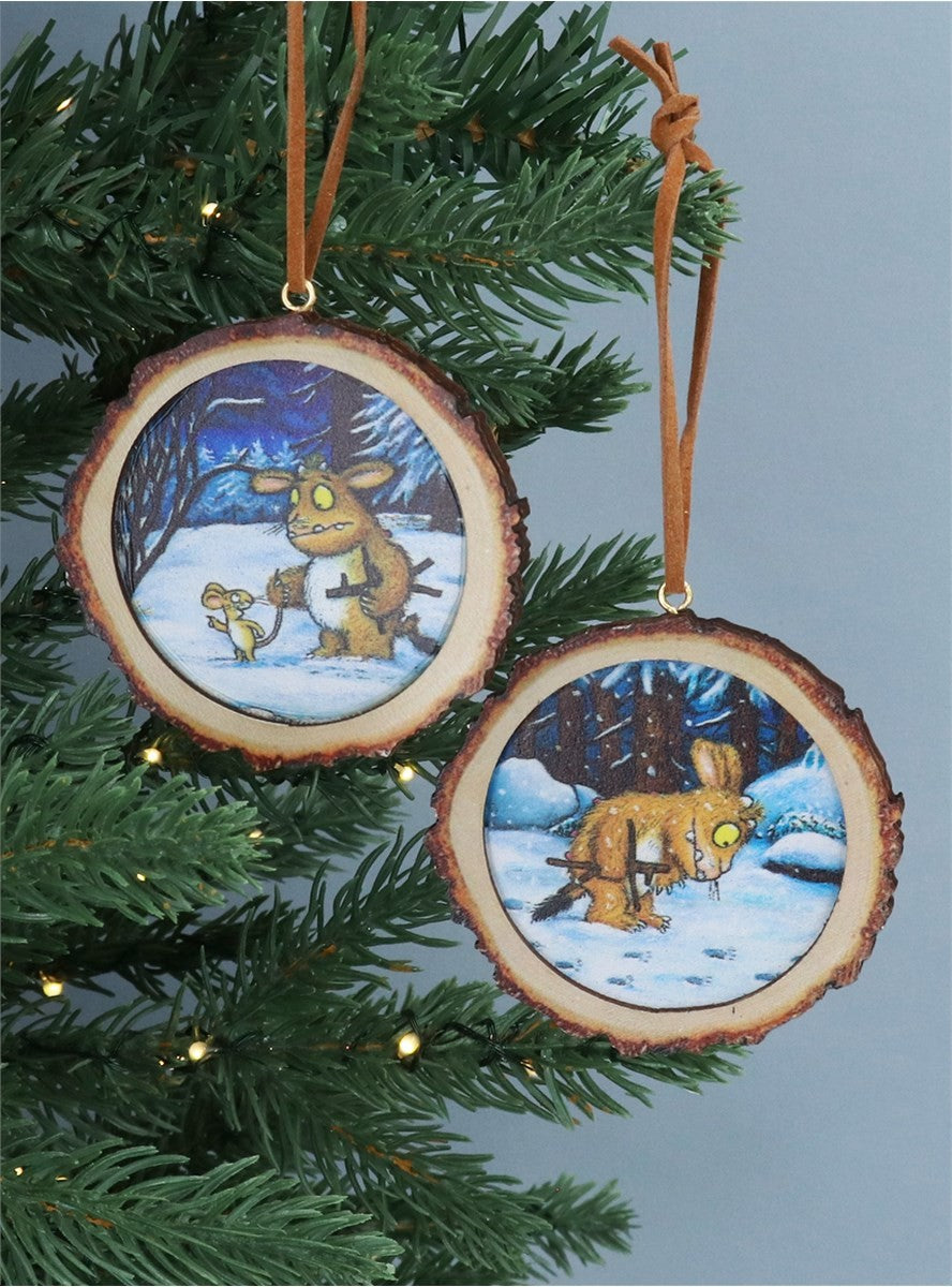 Hanging Decoration - Gruffalo's Child Wood Log