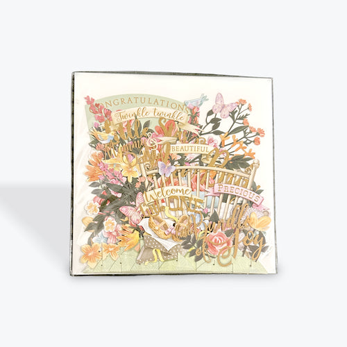 3D Pop Up Baby Congratulation’s Card