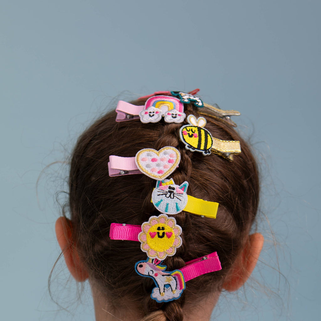 Kid’s Hair Clips - Hearts (Set of 2)