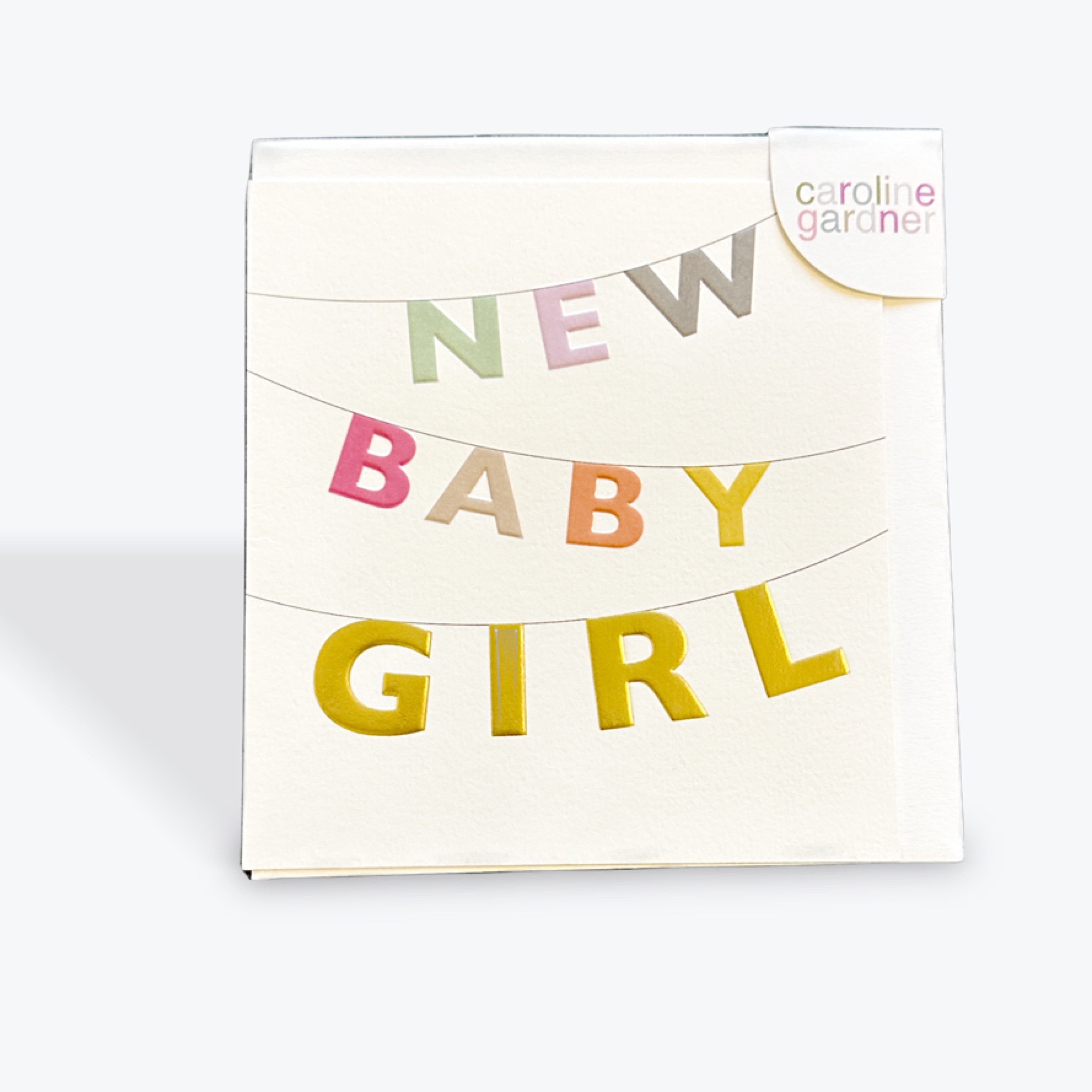 New Baby Girl Line Card