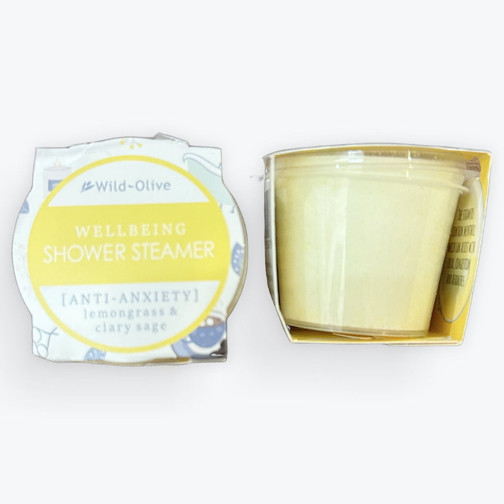 Shower Steamer Pod - Lemongrass & Clary Sage (Anti-anxiety)