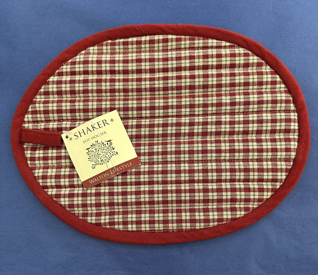Checked Pot Holder