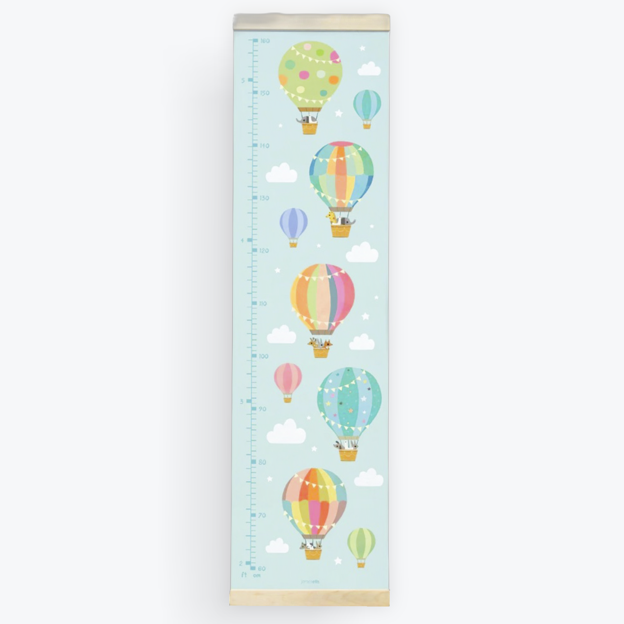 Balloons - Canvas and Wood Height Chard