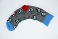 Doris and Dude Grey Panda Socks UK 7 to 11