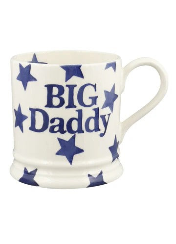 Emma Bridgewater Big Blue Star Big Daddy Large Mug