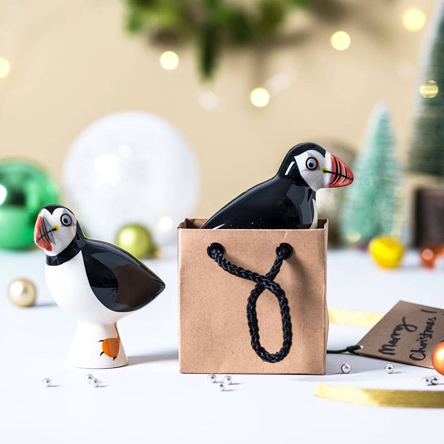 Puffin Salt and Pepper Shakers | Hannah Turner