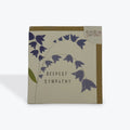 Deepest Sympathy Bluebells card