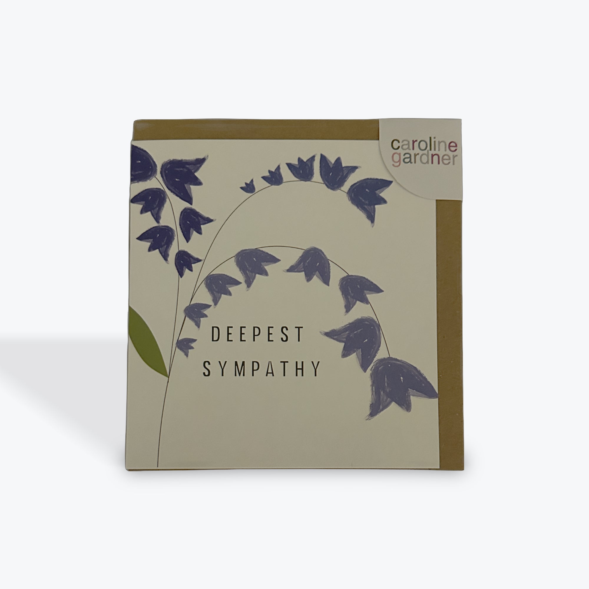 Deepest Sympathy Bluebells card