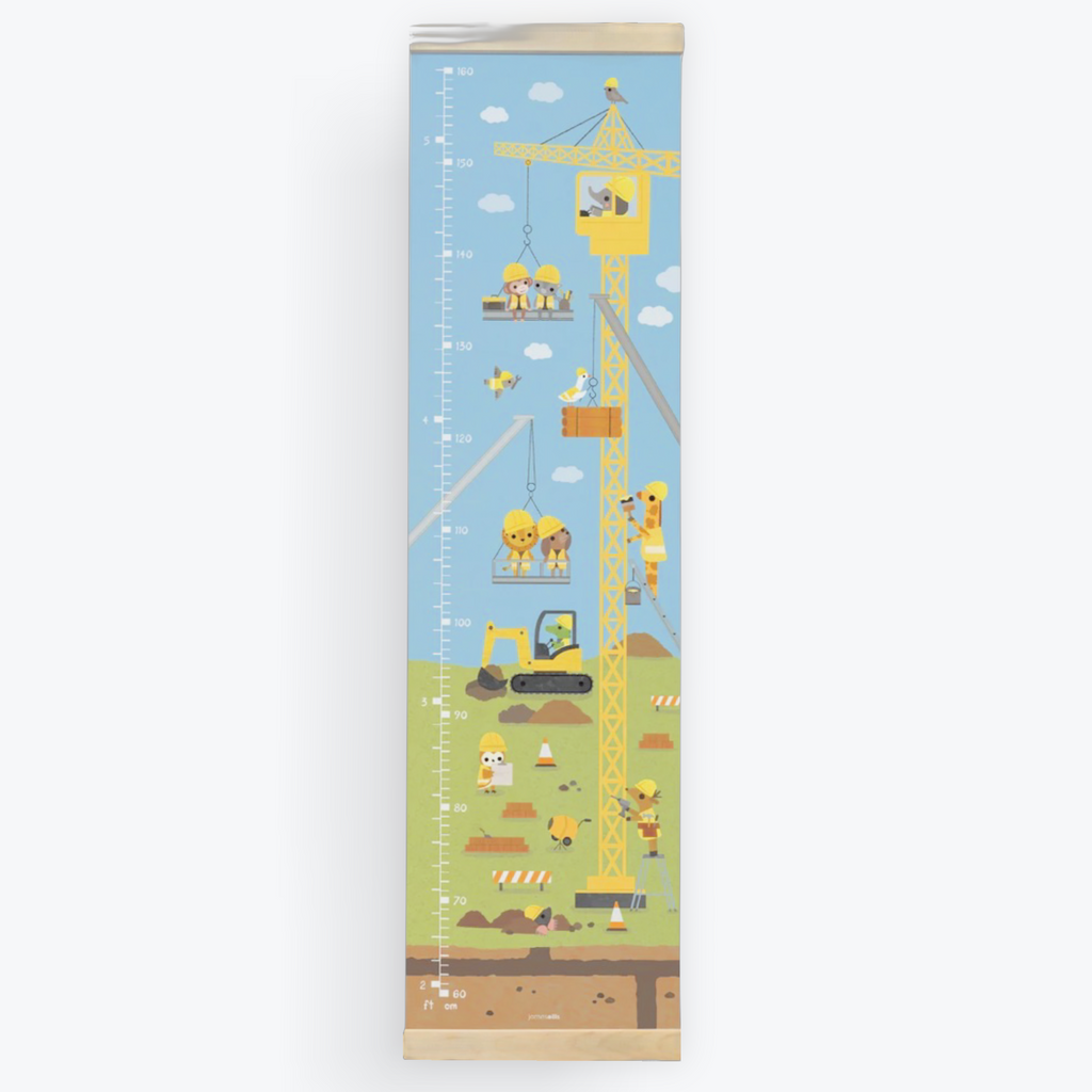 Construction - Canvas and Wood Height Chart