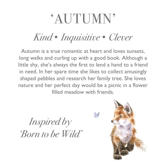 Wrendale Designs Autumn the Fox Plush Soft Toy