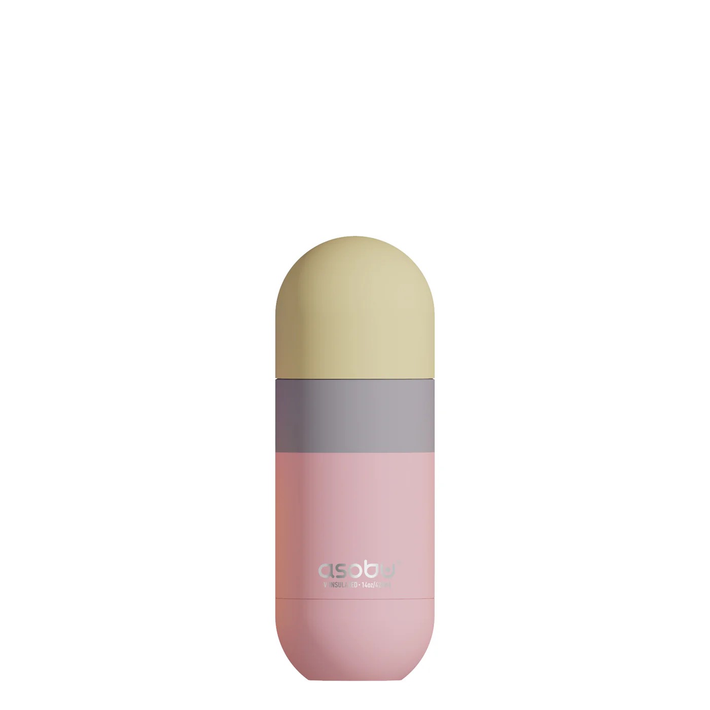 Orb Pastel Peach Drinking Bottle - Asobu
