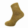 Gemjar Mustard Thick Wool Blend Socks 8 to 12