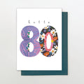 Happy 80th Birthday Card