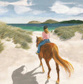 A Gentle Walk To The Sea Card