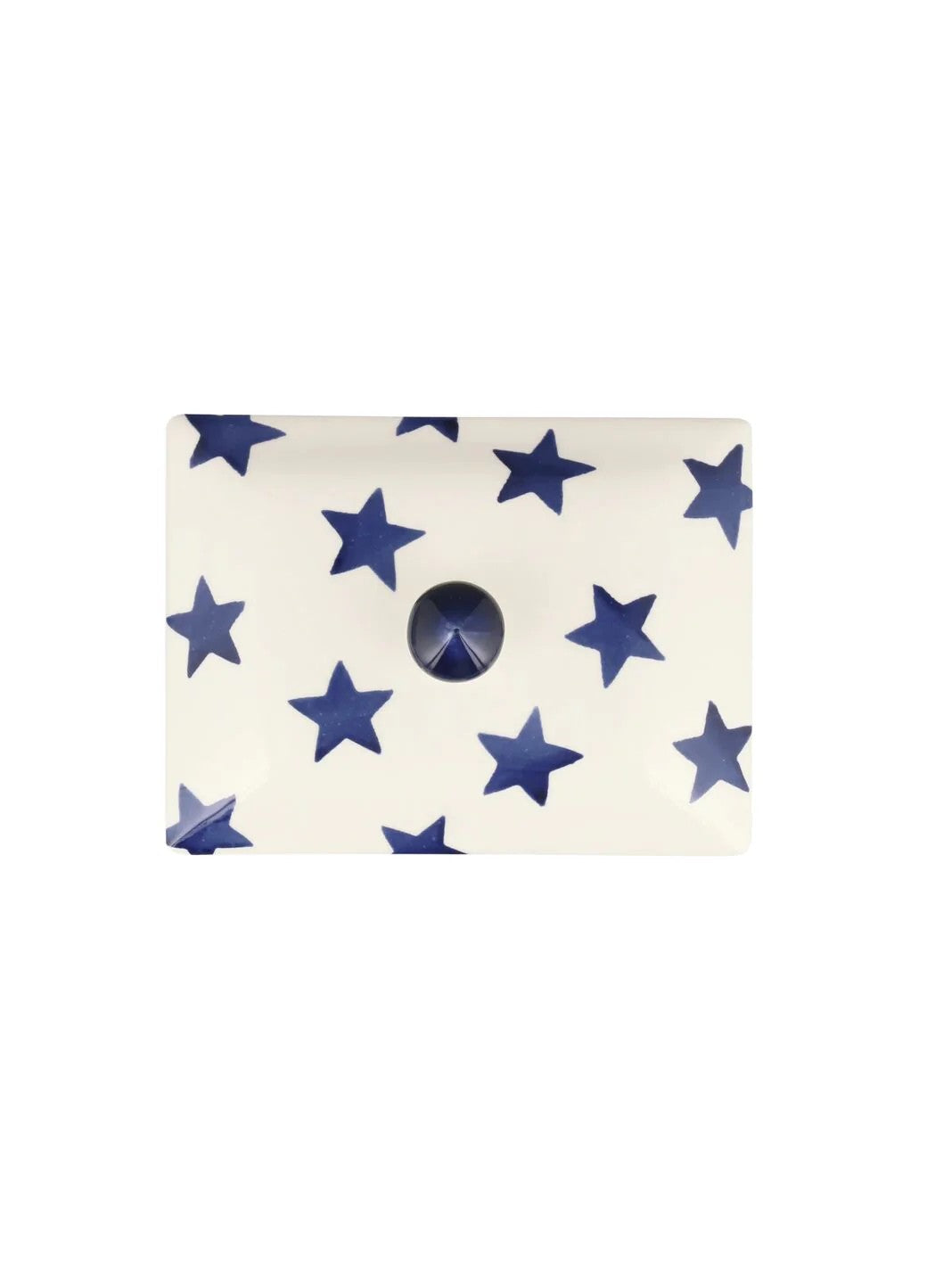 Emma Bridgewater Blue Star Small Butter Dish