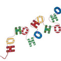 Gisela Graham Wooden HoHoHo Christmas Garland