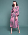 Les Touristes Long Kimono - Margate pink