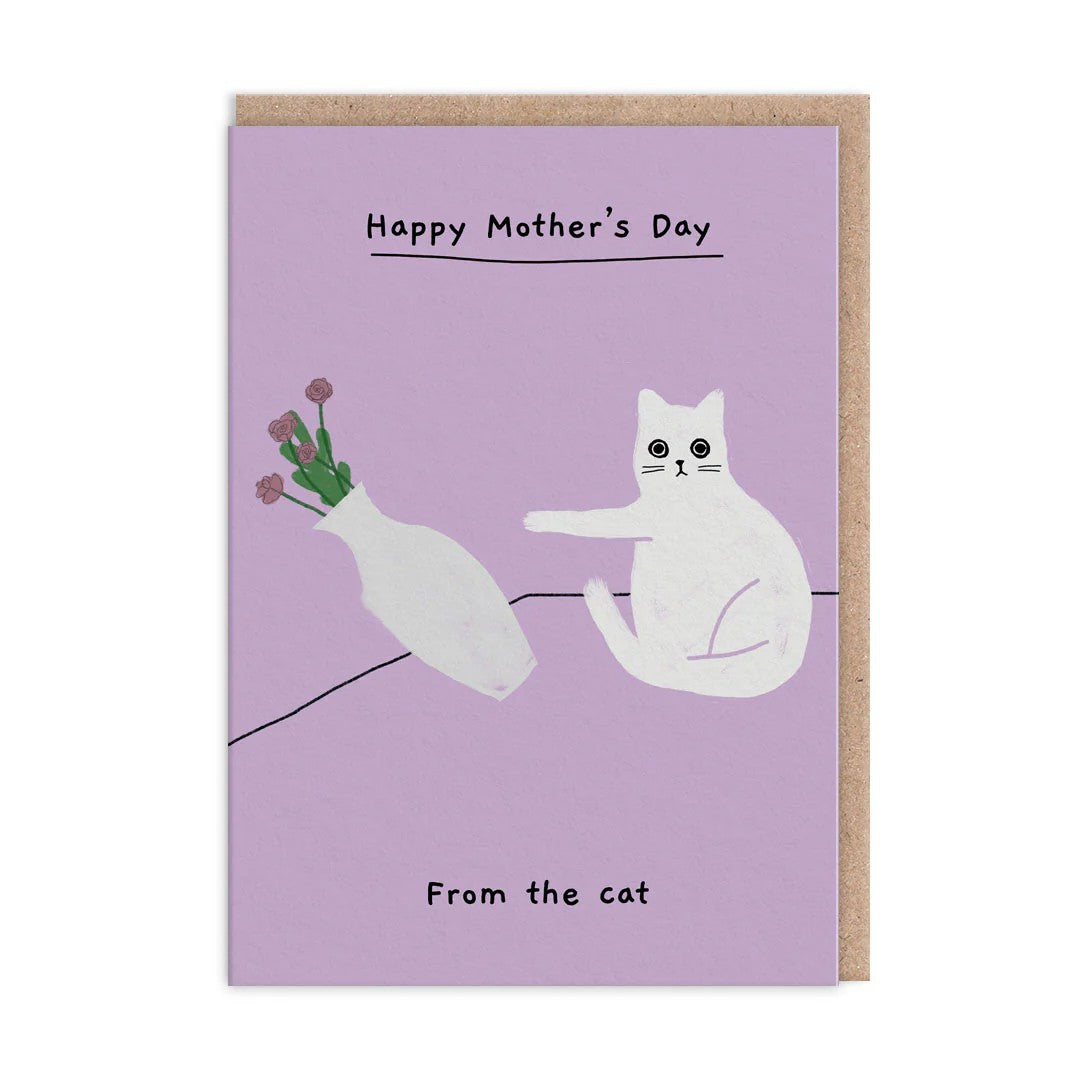 Happy Mother's Day from the Cat Greeting Card