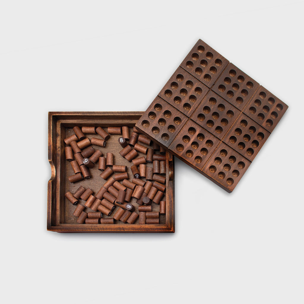Wooden Sudoku Board Game